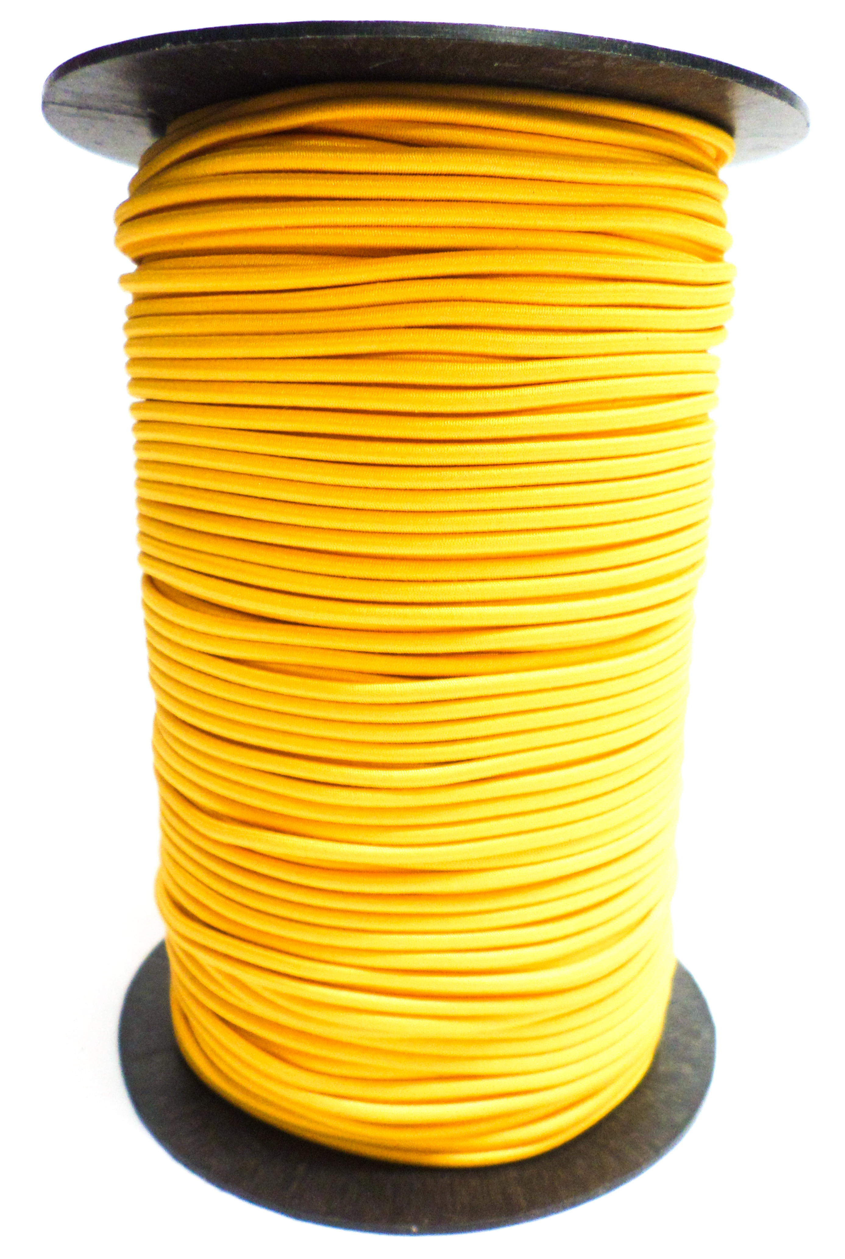 Shockcord geel 3 mm 150 meter op rol